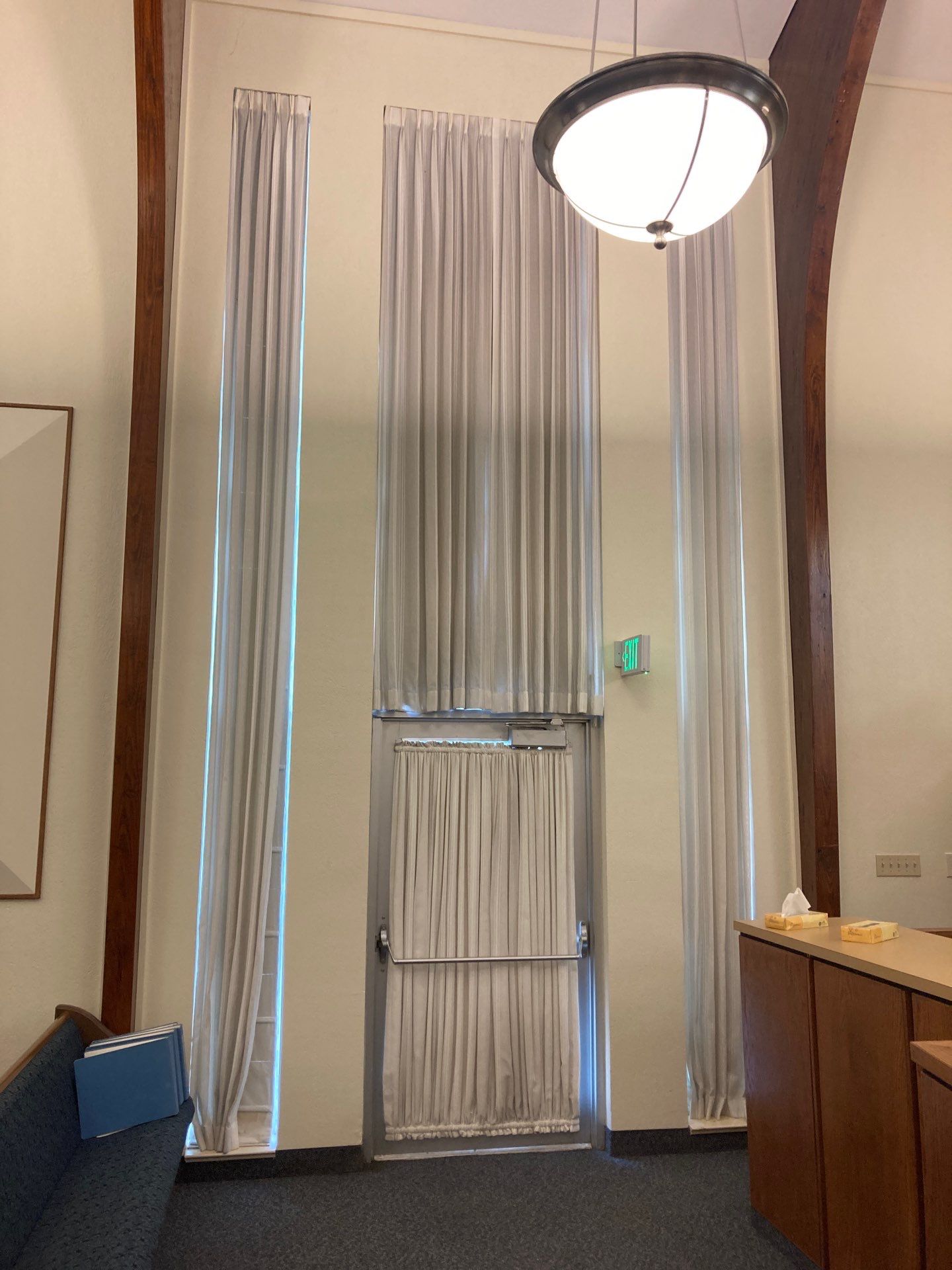 Custom Sanctuary Drapes