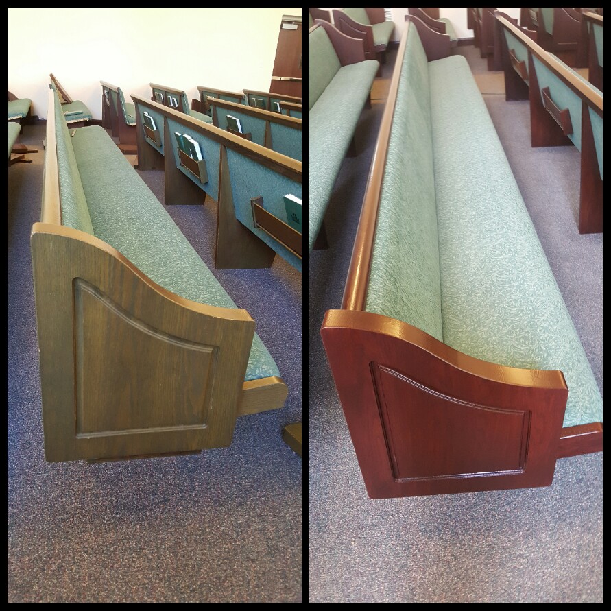Pew Refinishing